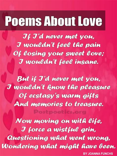 best dating poetry